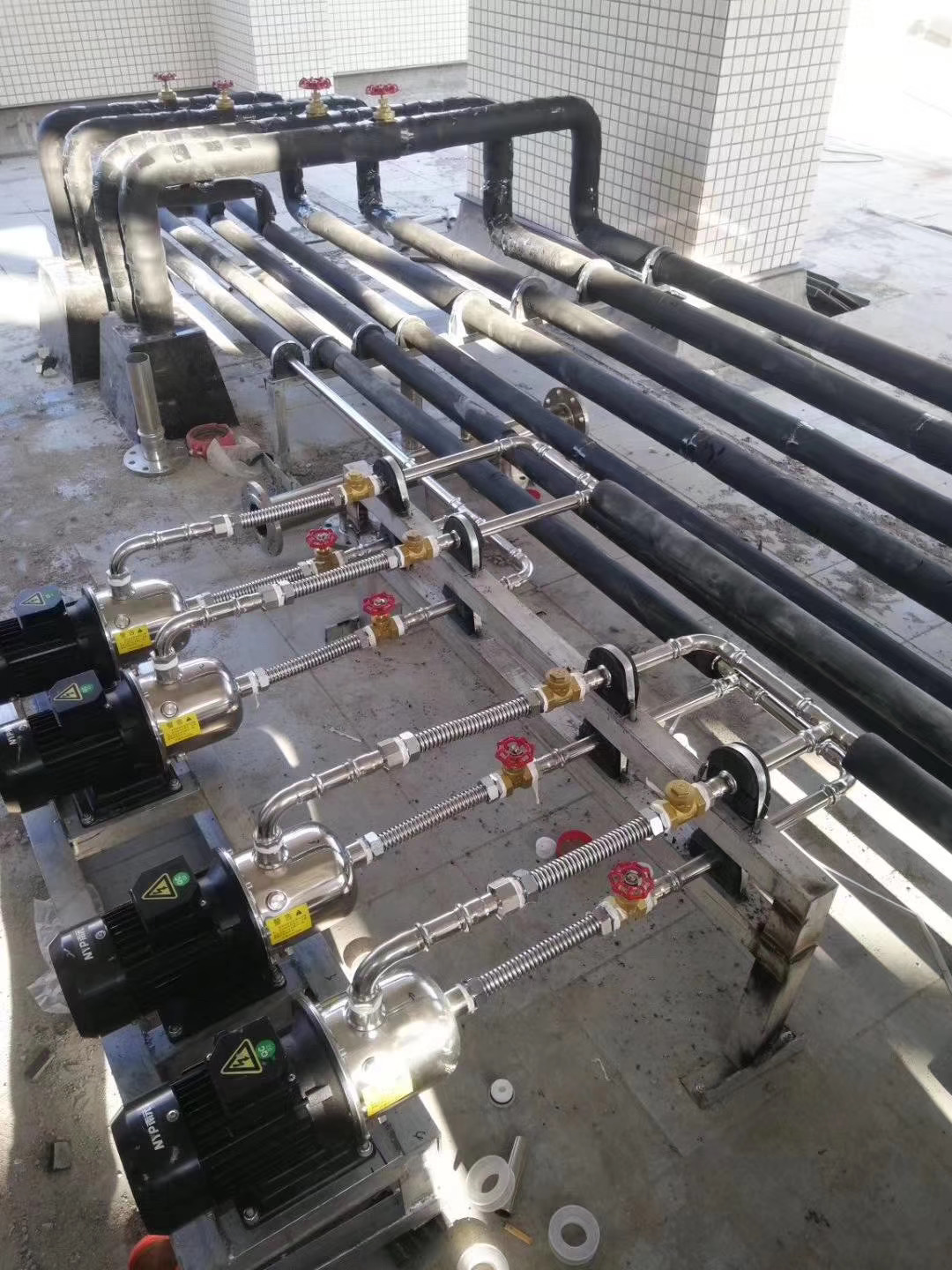 宝威体育牌不锈钢水管工程案例